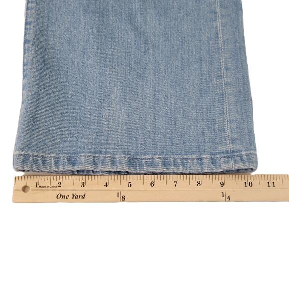 Madewell Women's Vintage Wide-Leg Crop Jeans Blue 26 - Picture 14 of 14